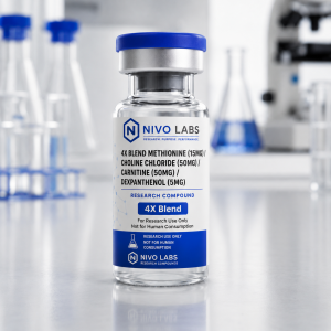 4X Blend Methionine (15mg) / Choline Chloride (50mg) / Carnitine (50mg) / Dexpanthenol (5mg)