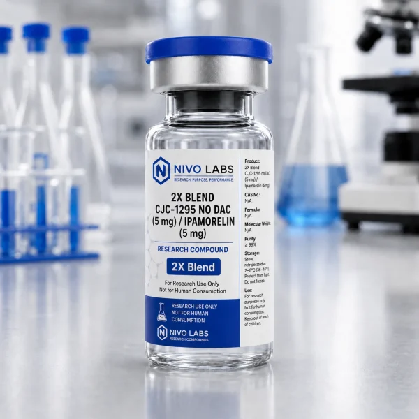 2X Blend CJC-1295 no DAC (5mg) / Ipamorelin (5mg)