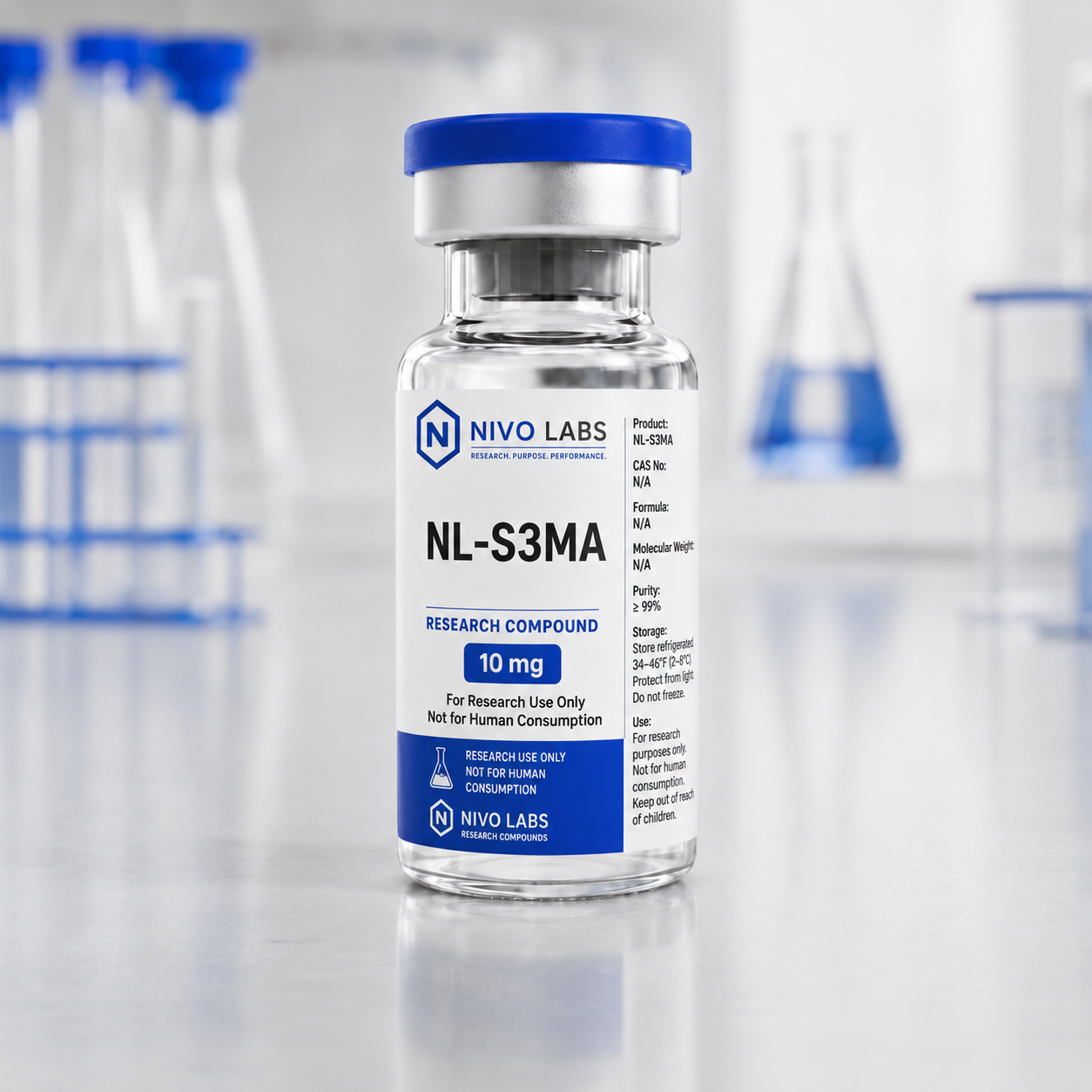 Nivo Labs NL-S3MA research vial